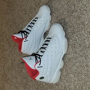 White Jordan 13's